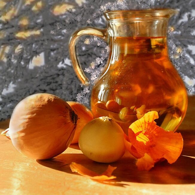 Infusión de cebola para desfacerse dos parasitos